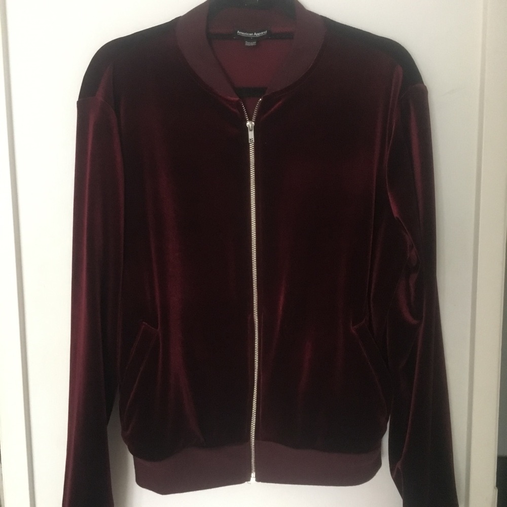 American Apparel Velvet Jacket